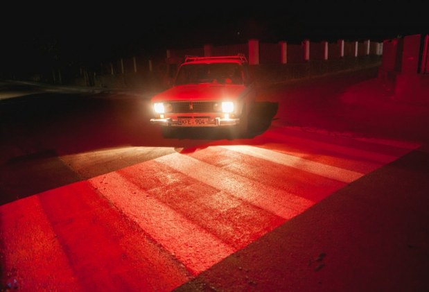 FOTO // Proiectul TRECERILOR de pietoni iluminate din Orhei, EXTINS de echipa Partidului „ȘOR” și în localități rurale
