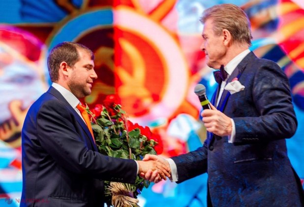 FOTO // Concert grandios organizat de Ilan Șor. Lev Leșcenco și Iosif Kobzon au felicitat publicul cu prilejul „Zilei Victoriei”