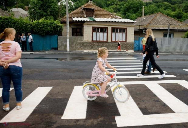 FOTO // O nouă stradă, dar și un SCUAR din Orhei, reparate capital, au fost date în exploatare de către Ilan Șor
