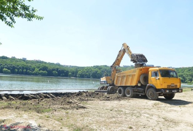 SUTE de mii de lei din bugetul municipal pentru amenajarea unei plaje din Chișinău în care scăldatul este INTERZIS
