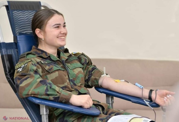 Soldații donează sânge: Campanie desfăşurată până pe 30 martie în toate garnizoanele din R. Moldova
