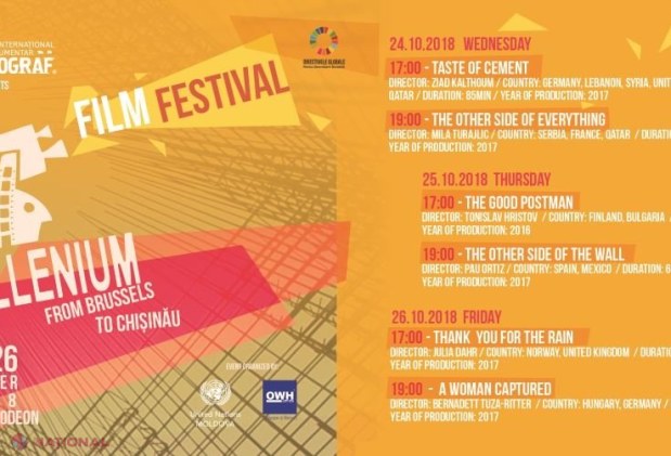 Filmele documentare premiate la Festivalul de Film Millenium de la Bruxelles vor fi proiectate la Chișinău: Intrare GRATUITĂ