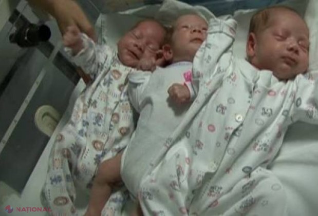 O femeie şi-a abandonat în spital cele trei fetiţe născute în urmă cu o lună 