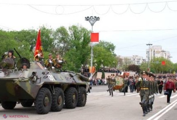 Pregătiri intense la Tiraspol pentru 9 mai! Dmitri Rogozin va participa la paradă
