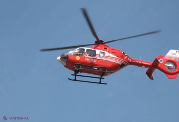Un elicopter SMURD s-a prăbuşit