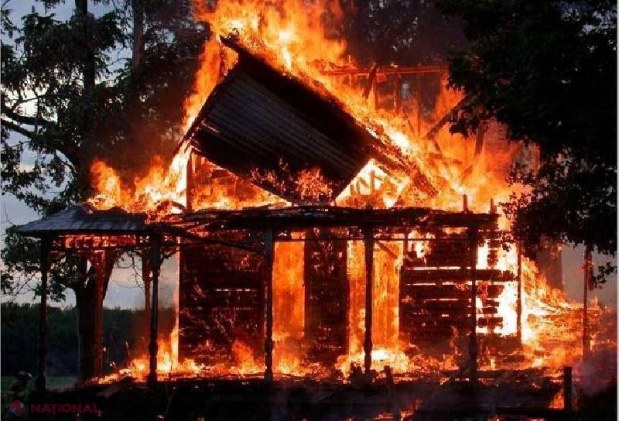 Incendiu DEVASTATOR la Orhei. CINCI persoane şi-au PIERDUT viaţa