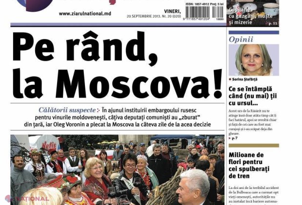 Comuniștii, pe rând la Moscova!