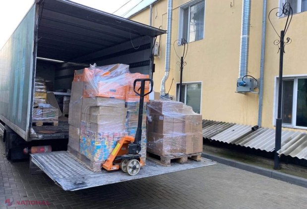 GEST de sărbători: Investitorii români din R. Moldova au donat peste opt tone de produse alimentare și de igienă pentru familiile nevoiașe din sudul republicii noastre 