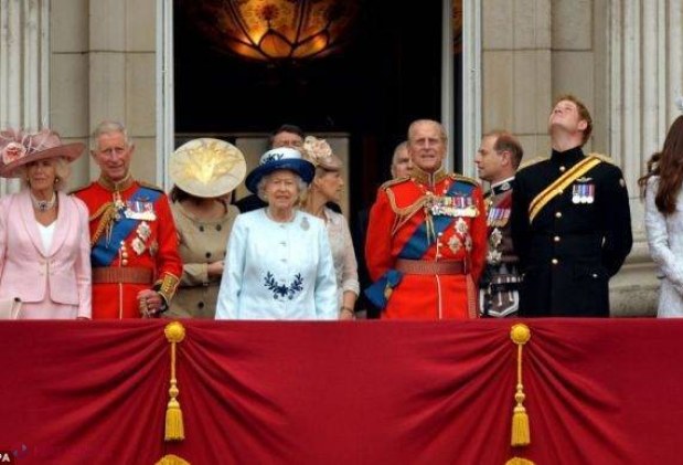FOTO Regina Elisabeta a II-a şi-a sărbătorit aniversarea. Prințul Harry s-a ținut de glume, iar Ducesa de Cambridge a râs în hohote