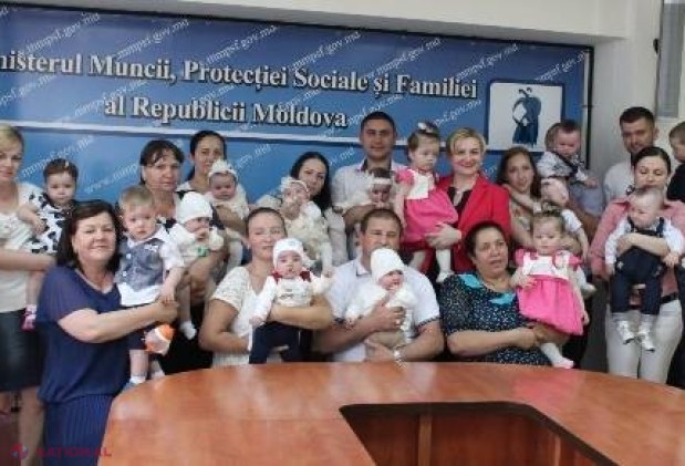 Daruri pentru familiile cu tripleți și cvadrupleți din R. Moldova