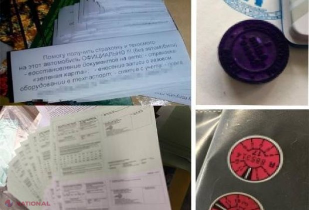 Polițe de asigurare „Carte Verde” FALSE: Erau vândute mașinilor înmatriculate în Lituania, Bulgaria și R. Moldova
