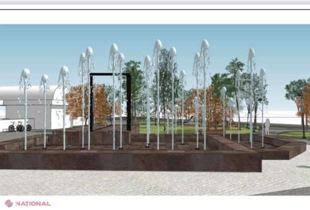 FOTO // România acordă peste 1 000 000 de lei pentru amenajarea și modernizarea SCUARULUI din strada Nicolae Titulescu, municipiul Chișinău: Guvernul anunță instalarea unui monument în memoria omului politic român