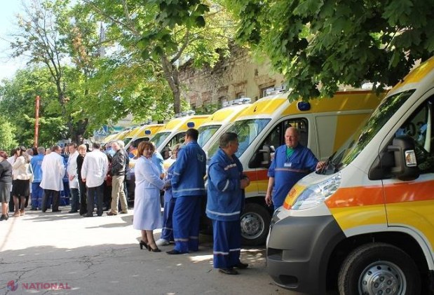 FOTO // Încă 17 autosanitare noi pentru Serviciul de Urgență din R. Moldova