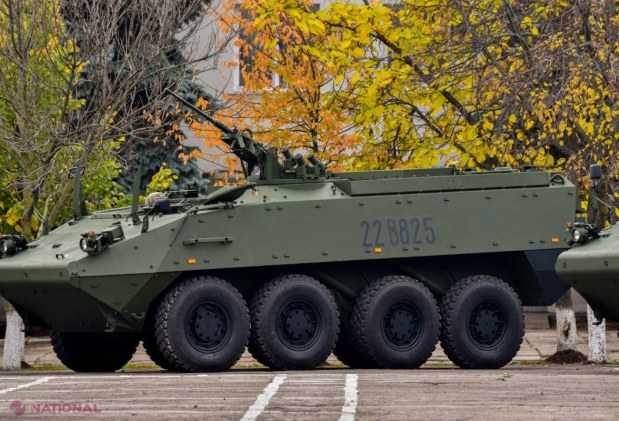 VIDEO // Germania întărește capacitățile R. Moldova de APĂRARE. Toate cele 19 transportoare blindate „Piranha-3 H” au ajuns la Chișinău: „Vehiculele blindate au îmbunătățit manevrabilitatea unităților de infanterie ale Armatei Naționale”