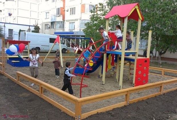 O curte de bloc din bulevardul Cuza-Vodă va fi amenajată