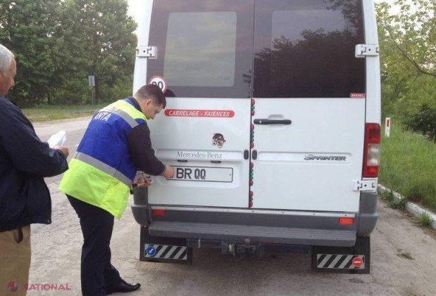 Au rămas FĂRĂ plăcuțele de ÎNMATRICULARE. Ce încălcări au comis mai mulți transportatori?