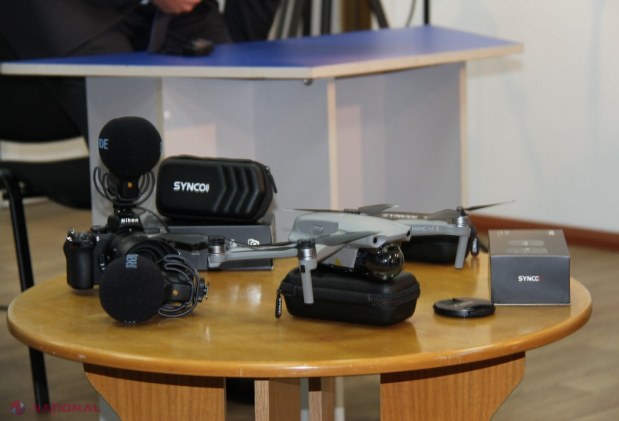FOTO // Laborator performant de televiziune pentru cei 600 de studenți ai Facultății de Jurnalism și Științe ale Comunicării din cadrul USM. Deschiderea studioului a fost posibilă grație unei investiții a DRRM din cadrul Guvernului României