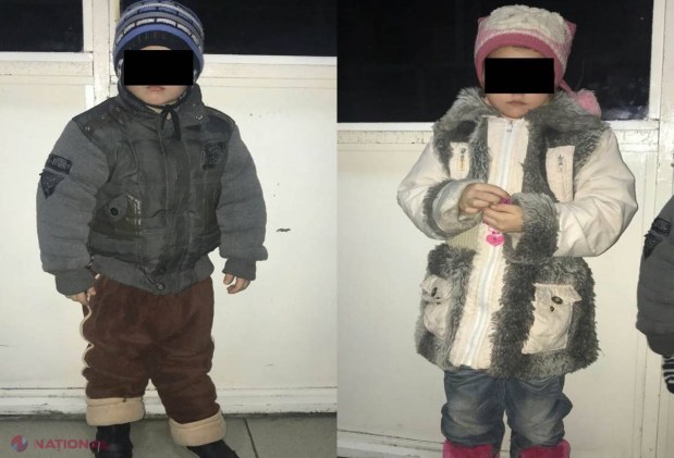 Poliția a găsit mama celor doi micuți rătăciți în Chișinău: I-a lăsat singuri, în preajma unei stații 