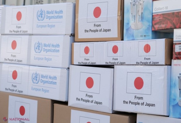 FOTO // Echipamente medicale în valoare de 1,3 milioane de dolari, donate R. Moldova de către Guvernul Japoniei și OMS