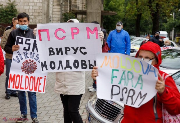 VIDEO, FOTO // Ample ACȚIUNI DE PROTEST în toate raioanele R. Moldova. Cetățenii R. Moldova, susținuți de Partidul „ȘOR”, i-au cerut lui Dodon să demisioneze: „Guvernare este mai periculoasă decât COVID-19”