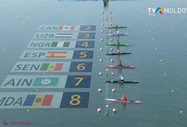 FOTO // Canoistele Maria Olărașu și Daniela Cociu, curse modeste la individual, pe distanța de 200 de metri. Cele două sportive vor evolua în sferturi și vor forța prezența în FINALĂ