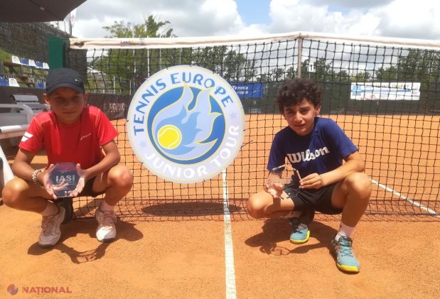 Un tânăr tenismen din Republica Moldova, CAMPION la IAȘI TENNIS TROPHY 2022
