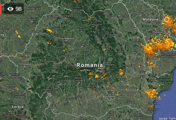 LIVE // Localitățile din R. Moldova unde PLOUĂ în acest moment