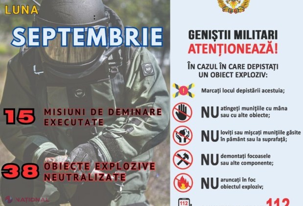 Misiune PERICULOASĂ de deminare executată la Șerpeni. Optsprezece grenade de mână, un proiectil de artilerie și o bombă de aruncător din perioada celui de-al Doilea Război Mondial au fost NEUTRALIZATE