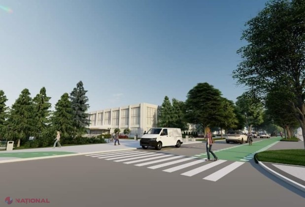 FOTO // MODERNIZARE: Cum va arăta centrul municipiului Cahul, după amenajări efectuate cu bani de la UE
