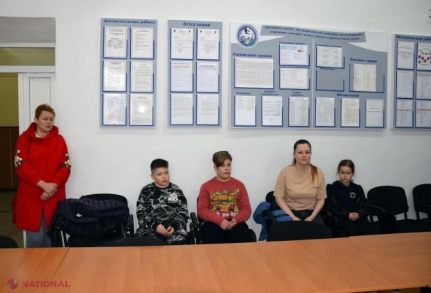 FOTO // Copiii REFUGIAȚILOR ucraineni frecventează ȘCOLILE din Orhei: „Sunt recunoscătoare pentru faptul că băiatul meu va frecventa școala și va fi implicat în activitățile extrașcolare”