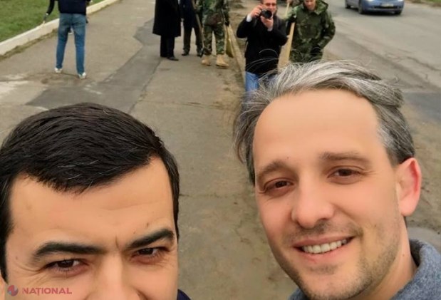 FOTO, VIDEO // Doi miniștri au pus mâna pe MĂTURI, iar primarul interimar Silvia Radu a PLANTAT flori în Scuarul Catedralei