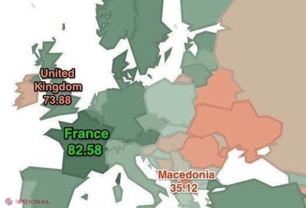 Topul ţărilor cu cele mai bune servicii medicale din Europa. Pe ce loc e R. Moldova?