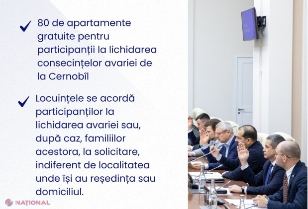 Locuințe pentru alți 80 de participanții la lichidarea consecințelor avariei de la Cernobîl. Unde pot depune dosarele beneficiarii