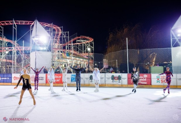 FOTO // La „Orheiland” s-a redeschis cel mai MARE PATINOAR din R. Moldova. Intrarea este GRATIS!