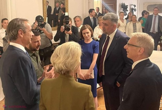 FOTO // Maia Sandu, alături de Volodimir Zelenski și Marcel Ciolacu la reuniunea șefilor de stat și de guvern din Sud-Estul Europei și Balcanii de Vest: ,,De felul în care acționăm acum depinde viitorul Europei