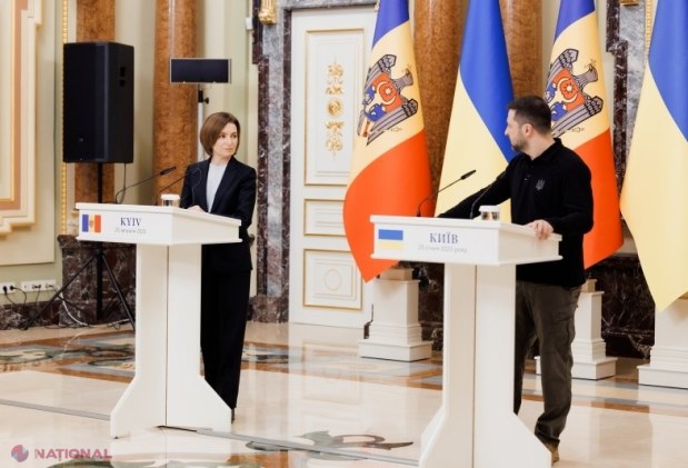 DOC // Maia Sandu și Volodimir Zelenski, DECLARAȚIE comună semnată la Kiev: „Împreună cu Ucraina suntem mai puternici și pregătiți să ne protejăm cetățenii de șantajul Rusiei”