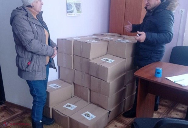 FOTO // Peste 8 000 de pensionari din Orhei au primit DARURI de la echipa lui Ilan Șor, cu ocazia sărbătorilor de iarnă