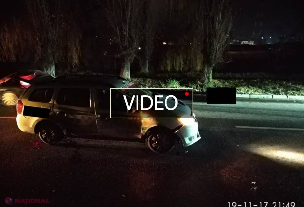 Un taximetrist din Chișinău, reținut pentru că a lovit MORTAL, ieri-seară, un pieton. Poliția spune că șoferul ar fi fost DROGAT