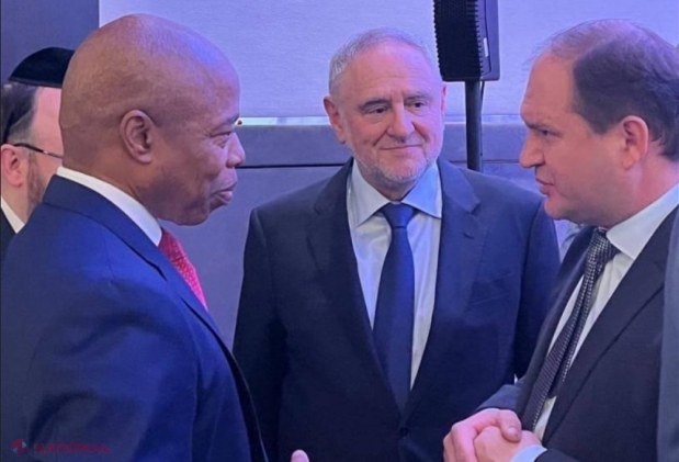 Ceban ca Dodon: L-a prins pe coridoare pe primarul de New York. „Am abordat unele subiecte, dar am vorbit și despre o potențială colaborare pe viitor”