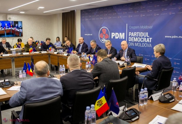 FOTO // Coaliția de guvernare s-a reunit astăzi în ședință la noul sediul al PD. DECIZIILE luate