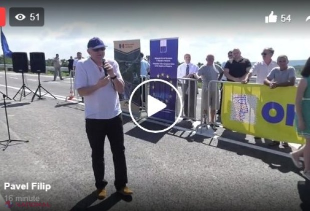VIDEO CU DRONA // A fost INAUGURAT drumul de ocolire a orașului Ungheni, care leagă R. Moldova cu România: „Domnule ambasador, astăzi puteți să vă convingeți personal că asistența oferită de UE nu este pentru mine, nu este pentru Guvern”