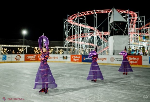 FOTO // La „Orheiland” s-a redeschis cel mai MARE PATINOAR din R. Moldova. Intrarea este GRATIS!