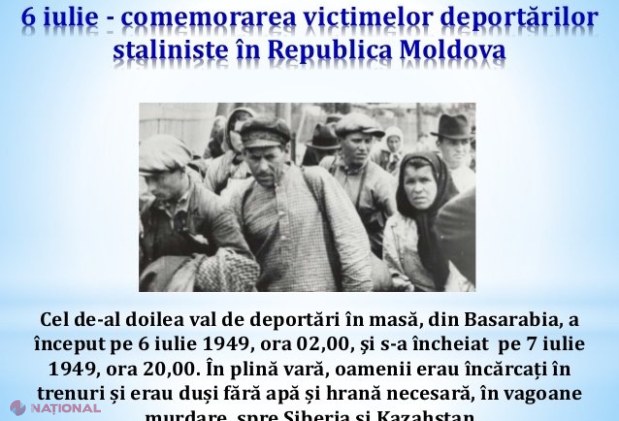 Admonestată pentru ignorarea evenimentelor din 12-13 iunie, guvernarea anunță FACILITĂȚI pentru victimele DEPORTĂRILOR staliniste