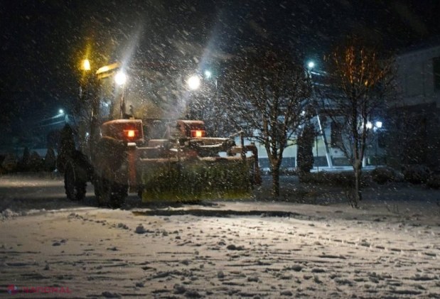 FOTO // „Orheiul, din nou este un exemplu pentru toată țara”: Autoritățile locale susțin că au MOBILIZAT toate serviciile comunale și au făcut față ninsorilor puternice