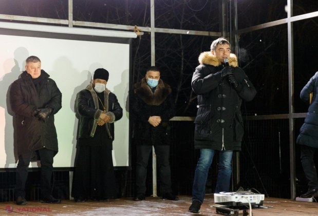 FOTO // La inițiativa deputatului Gheorghe Brașovschi, Partidul „ȘOR” a inaugurat iluminatul stradal la Mândreștii Noi