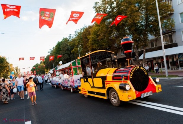 FOTO // Ilan Șor a inaugurat strada principală din Orhei, după ce aceasta a fost REPARATĂ capital
