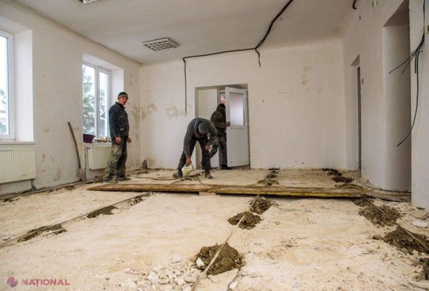 FOTO // La Orhei se lucrează non-stop pentru MODERNIZAREA capitală a primei grădinițe din municipiu