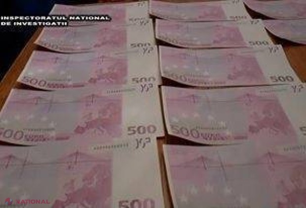 Atenție la bancnotele EURO! Doi indivizi din Chișinău ar fi FALSIFICAT pe 23 de mii de euro