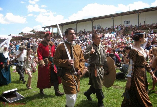 Primul Festival Medieval din Moldova a adunat 20 de mii de vizitatori