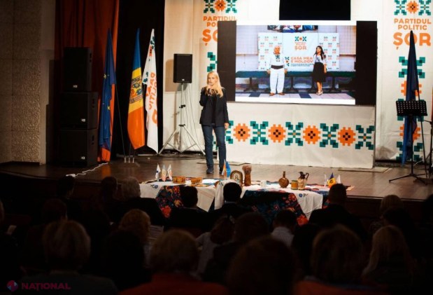 FOTO // „Sute de moldoveni din diaspora italiană au mulțumit Partidului „ȘOR” pentru concertul din Veneția”